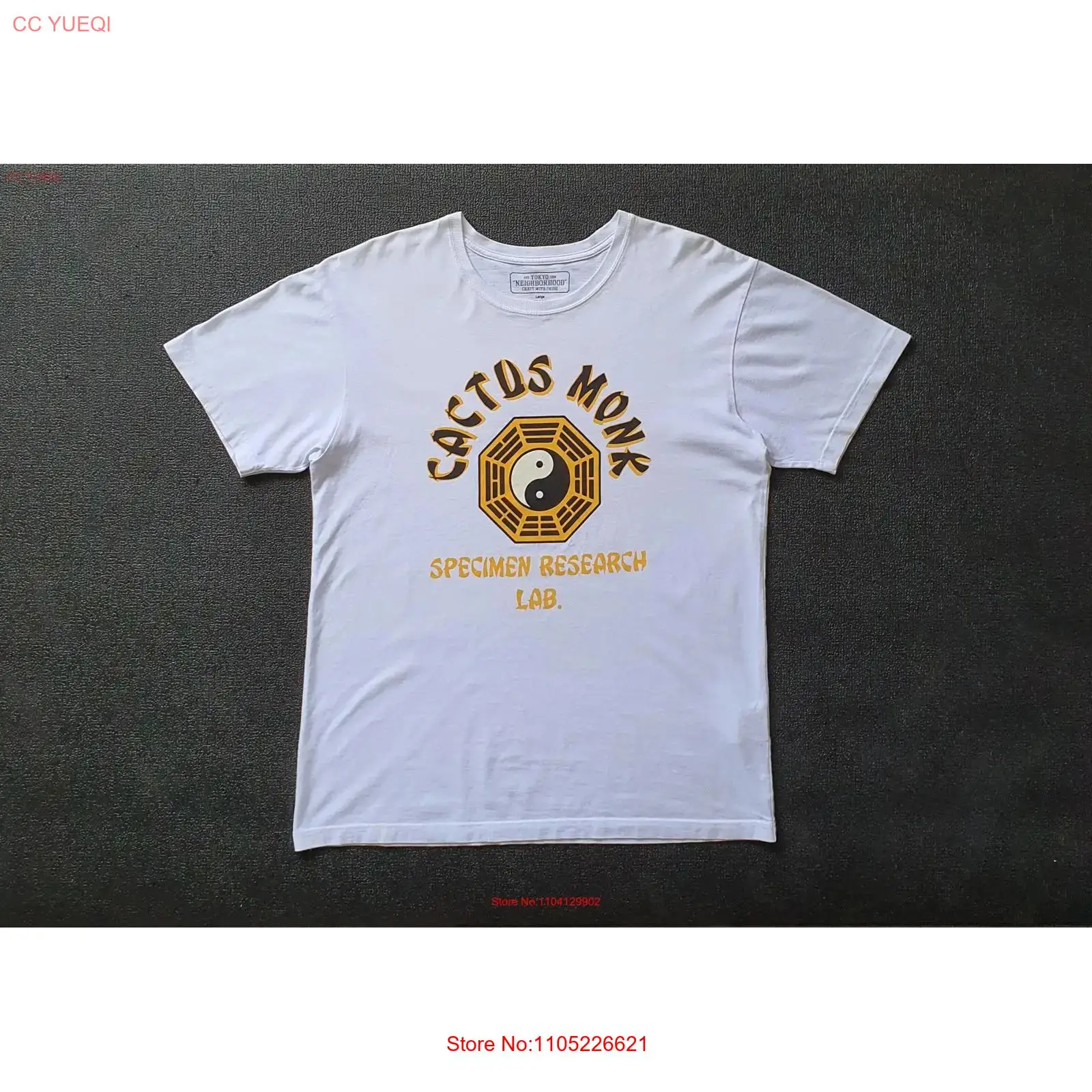 Japanese Brand Streetwear Vintage - Koszulka NEIGHBORHOOD NBHD Japan Cactus Monk