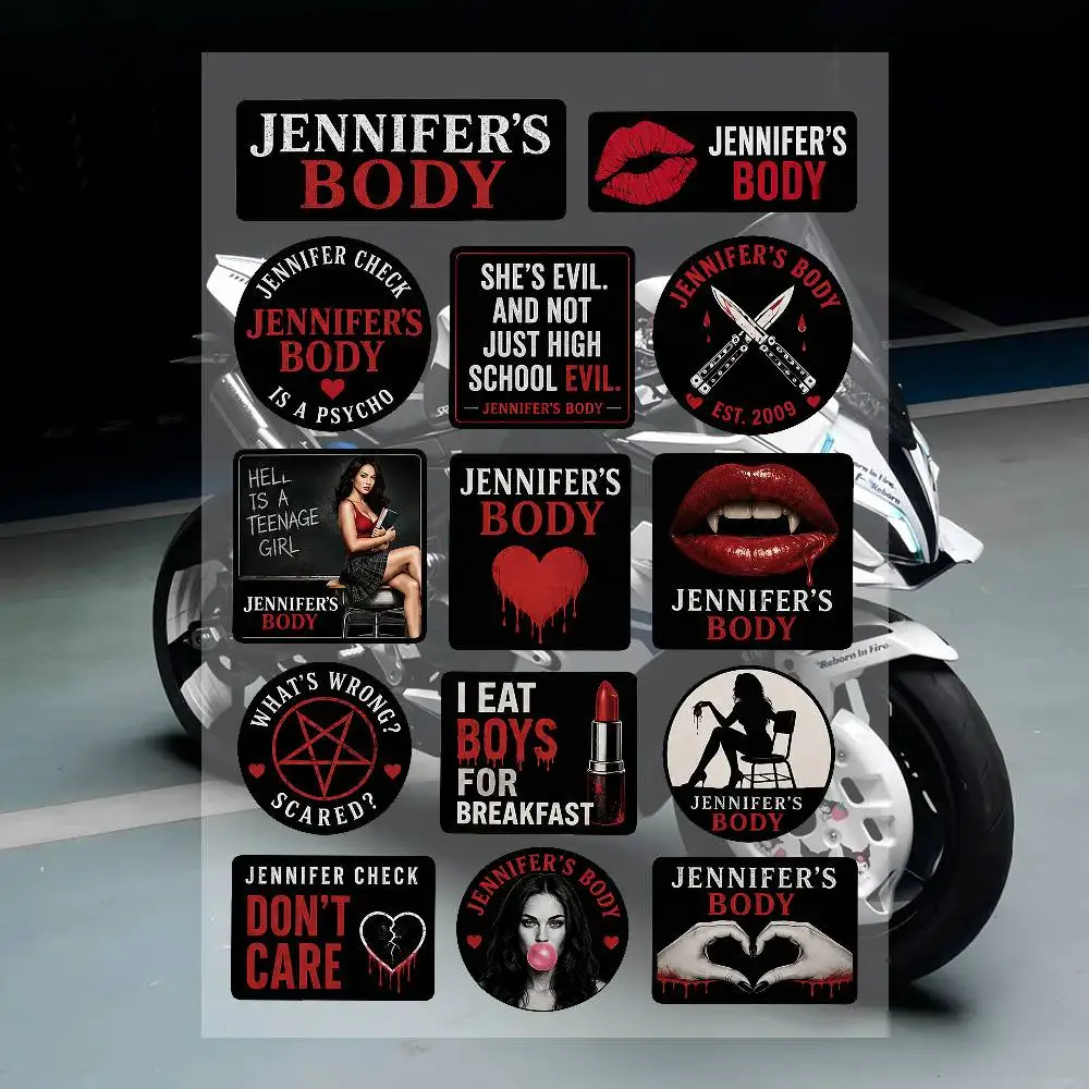 Streetwear Brand Stickers - C-Jee-nnic-fer Bosdy-s Zestaw Naklejek Marki Streetwear