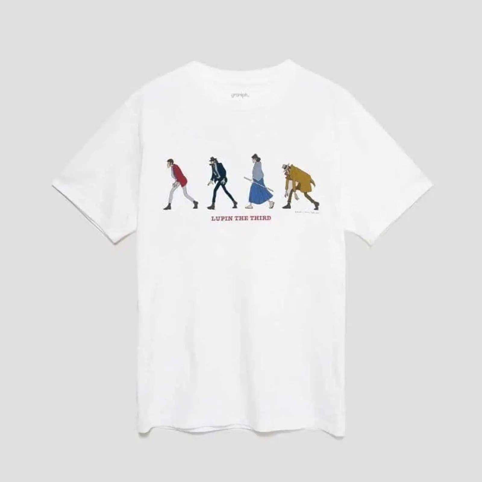 Streetwear Brand Designer - Koszulka Graniph Lupin III Rozmiar L