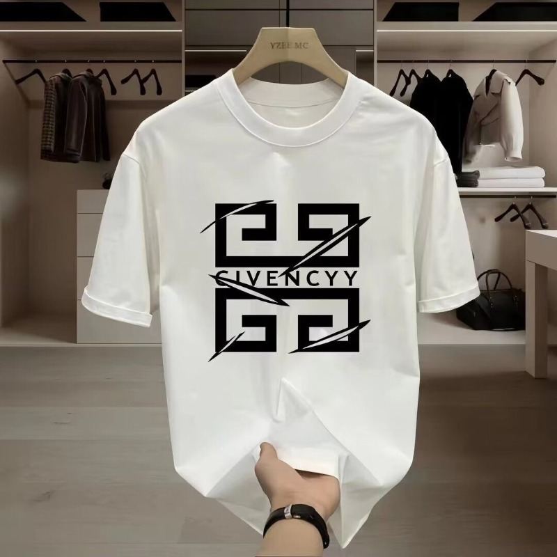 Streetwear Brand Designer - Męska koszulka z nadrukiem logo marki