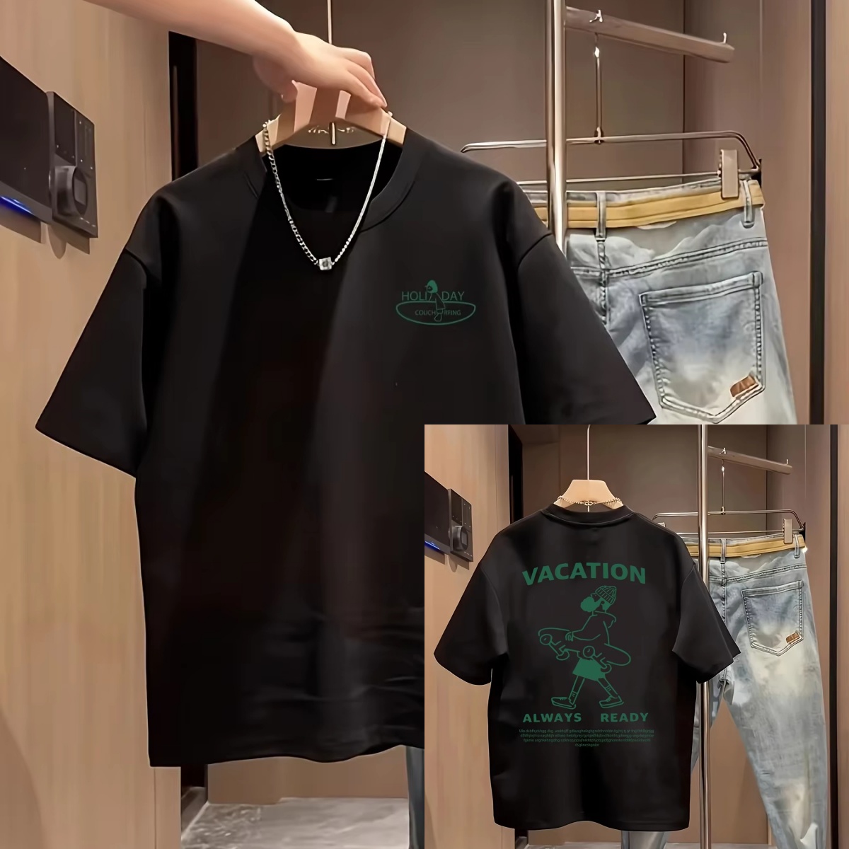 Biała koszulka z nadrukiem fig – Streetwear Brand Slogans recenzja i cena
