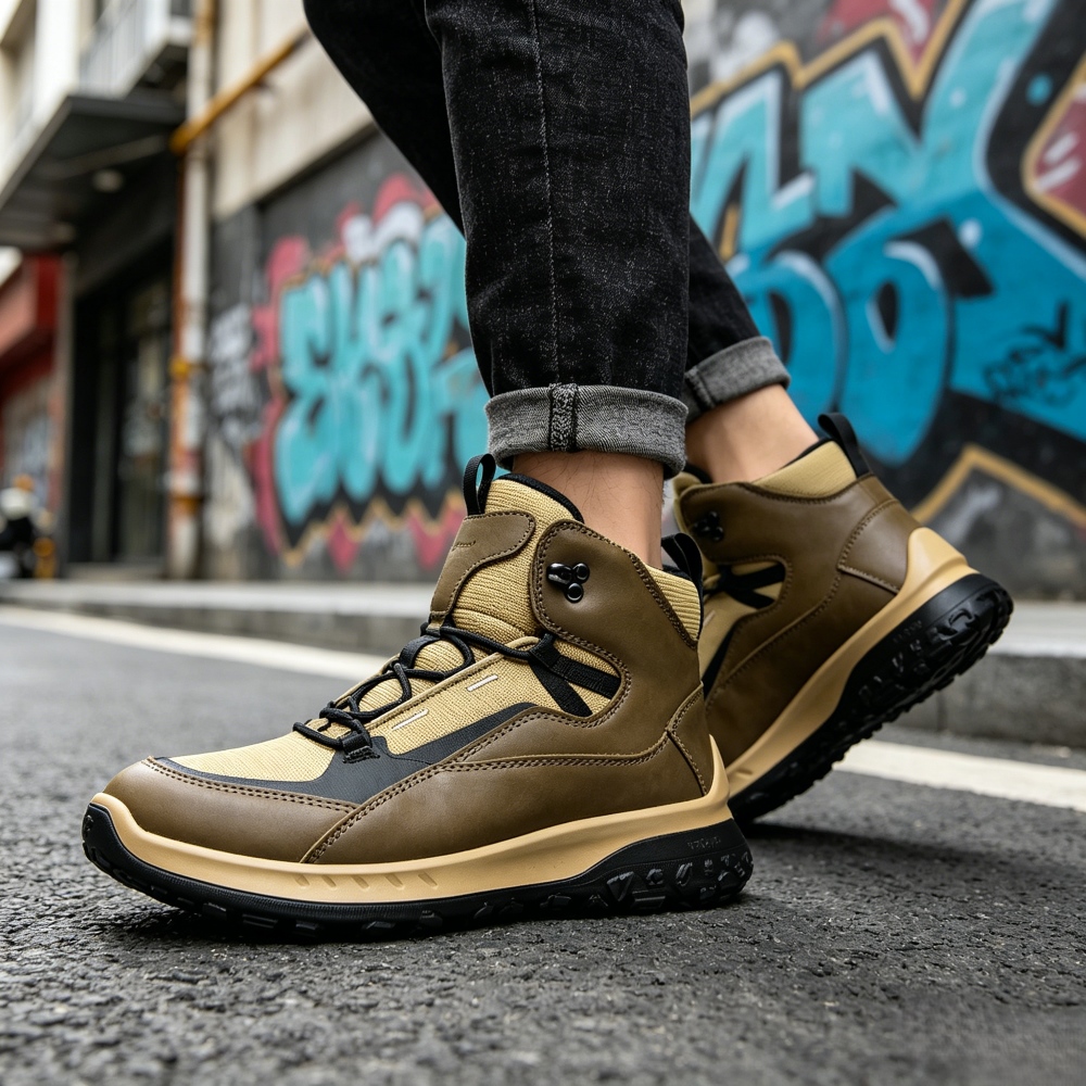Wysokie skórzane buty męskie l – Streetwear Brand Designer recenzja i cena