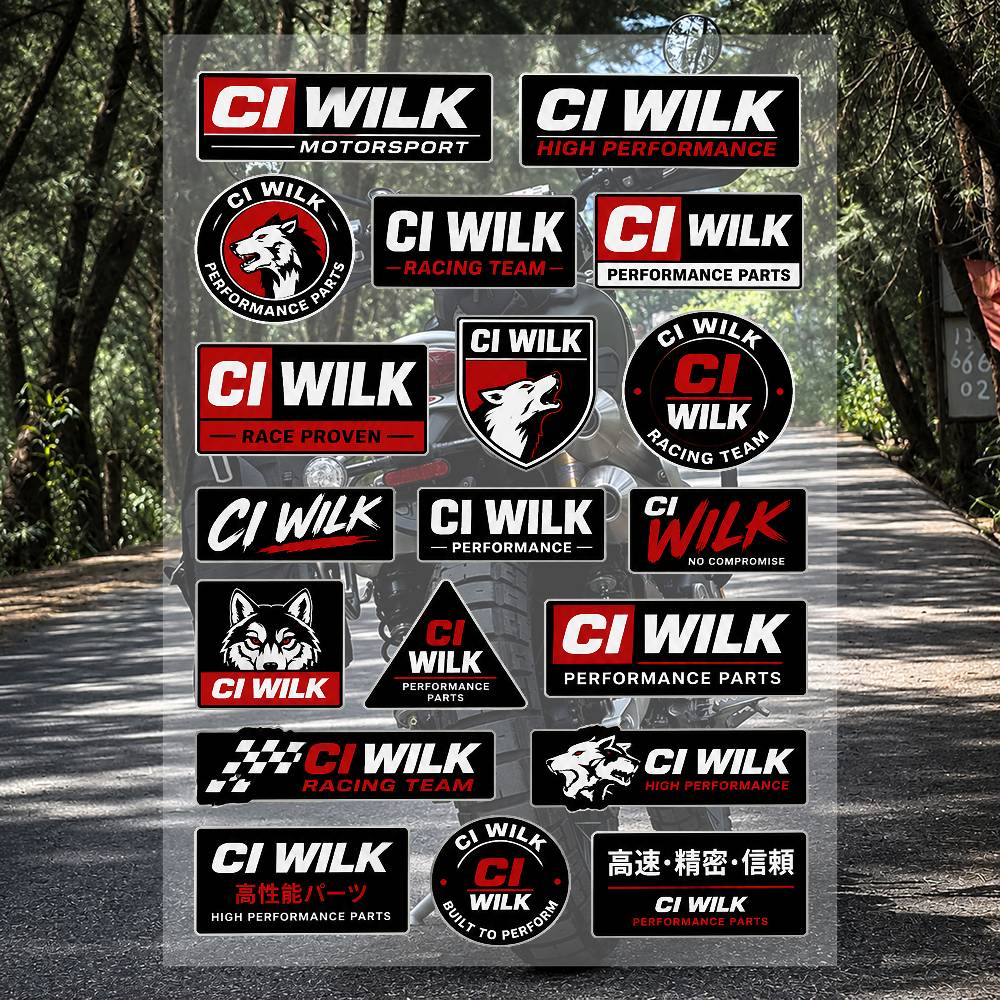 Zestaw naklejek marki A-ci Wh- – Streetwear Brand Stickers recenzja i cena