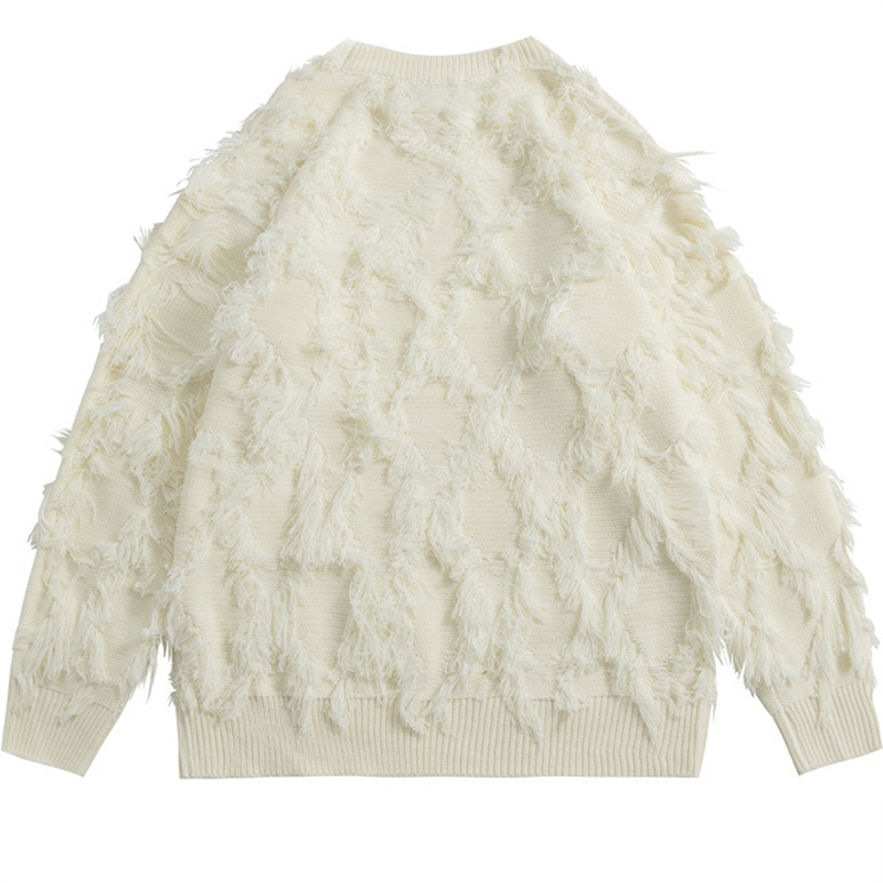 Męski sweter z dzianiny Downy  – Japanese Brand Streetwear Vintage recenzja i cena