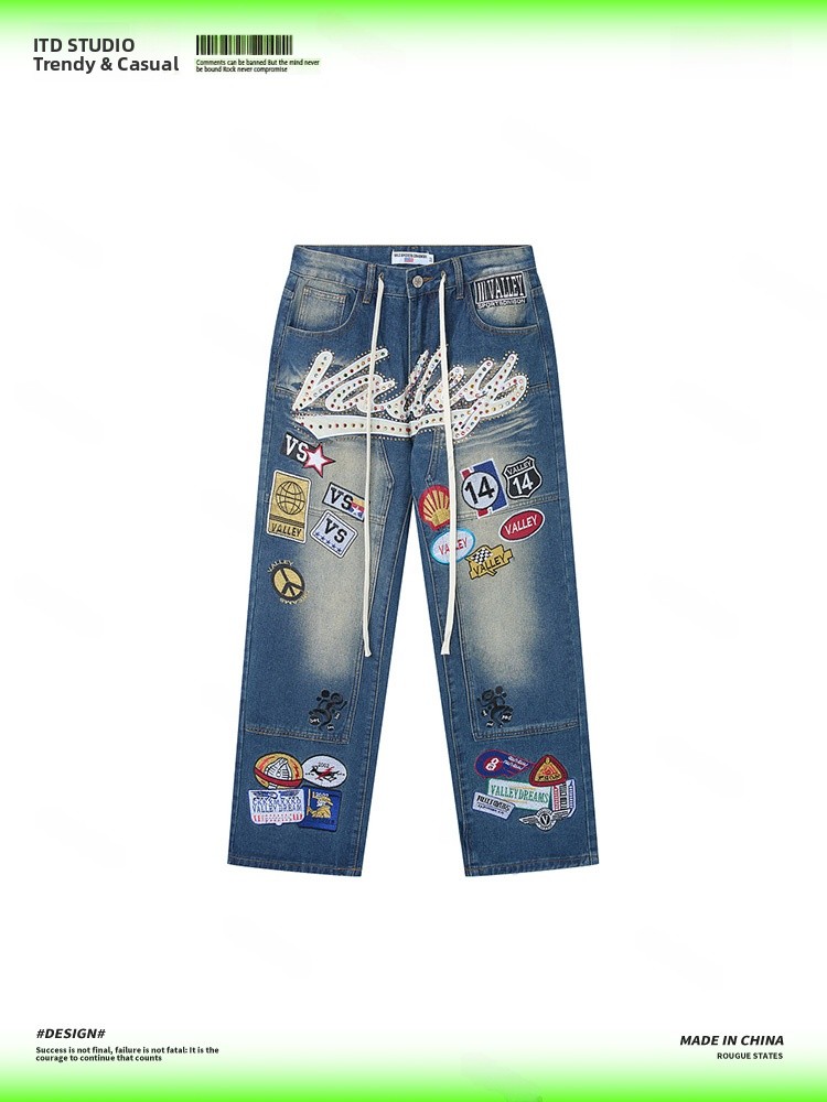 VALLEY Haftowane Luźne Męskie  – Valley Streetwear Brand recenzja i cena