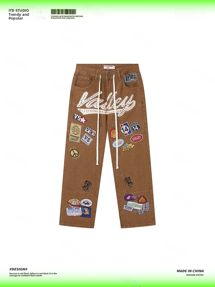 VALLEY Haftowane Luźne Męskie  – Valley Streetwear Brand recenzja i cena