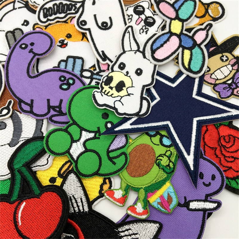 10/15 sztuk naszywki Amine duż – Streetwear Brand Stickers recenzja i cena