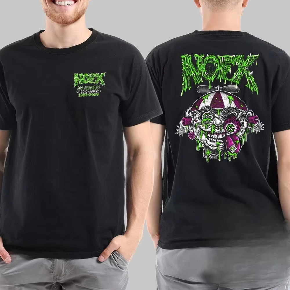 Koszulka NOFX Rock Band Graphi – Streetwear Brand Essentials recenzja i cena