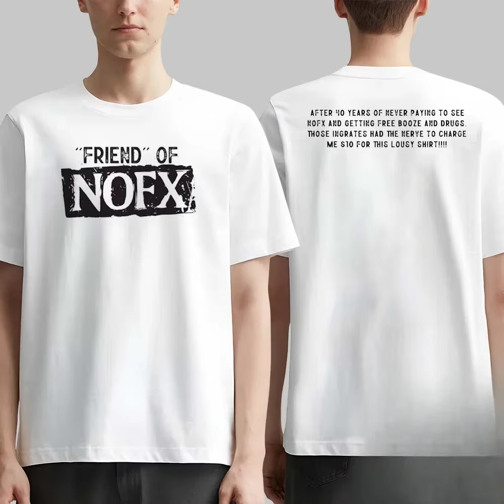 Koszulka NOFX Rock Band Graphi – Streetwear Brand Essentials recenzja i cena
