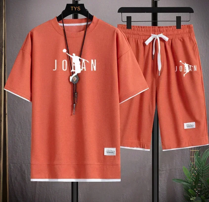 Męski letni zestaw 2-częściowy – Streetwear Brand Designer recenzja i cena