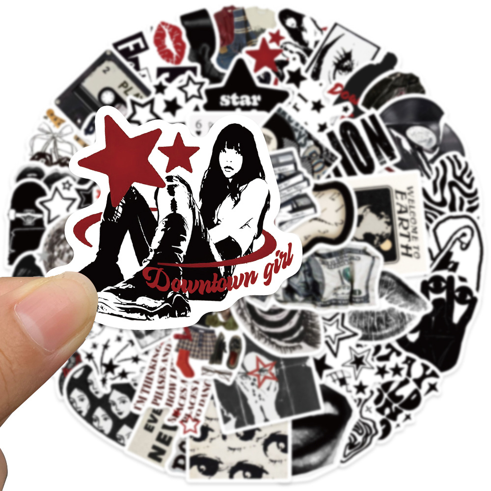 10/50 szt. Naklejki Retro Czar – Streetwear Brand Stickers recenzja i cena